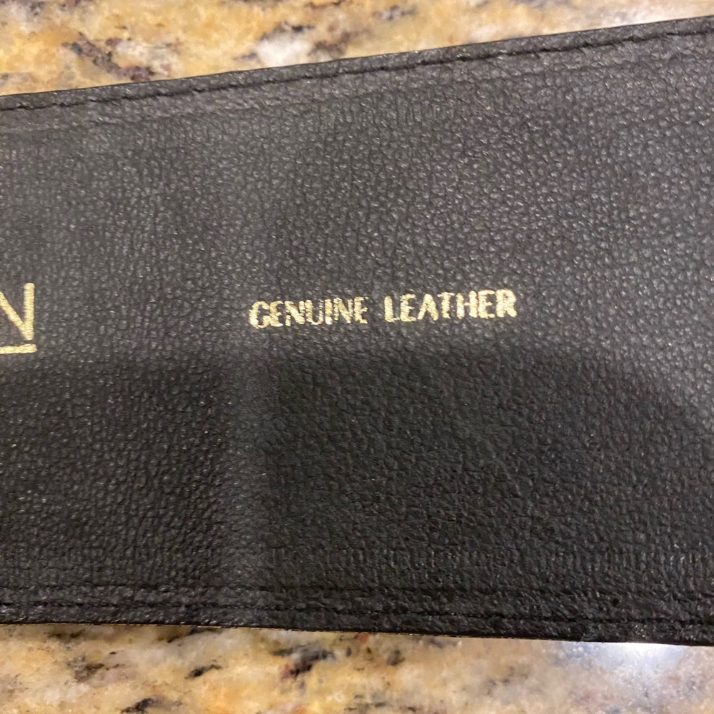 Vintage Avignon Leather Belt - Picture 5 of 10